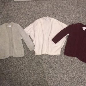Bundle of old navy cardigan sweaters